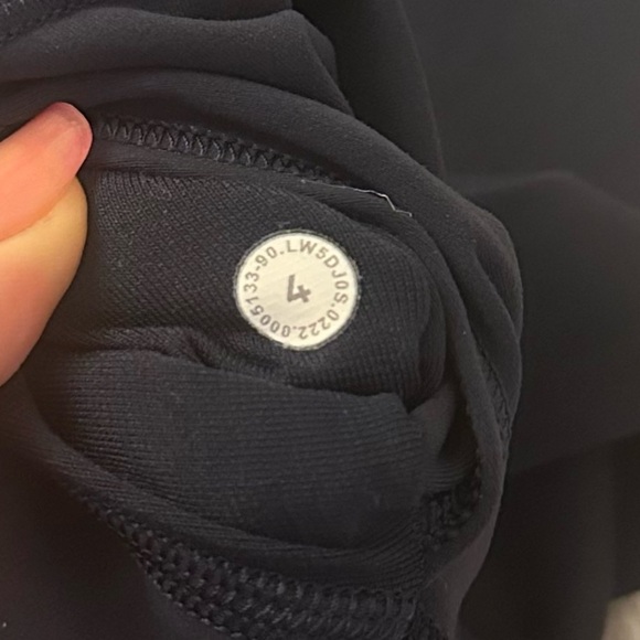 Lululemon Wunder Train High-Rise Tight 28" - Navy Size 4 - Picture 6 of 6